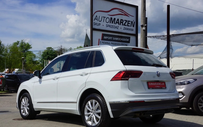 Volkswagen Tiguan cena 89700 przebieg: 193170, rok produkcji 2017 z Lipno małe 562